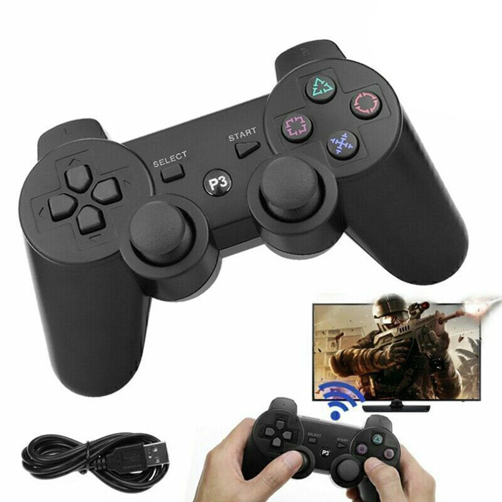 PS3/4 Dual Vibration Wireless Bluetooth Game Controller - Available in 10 Colors
