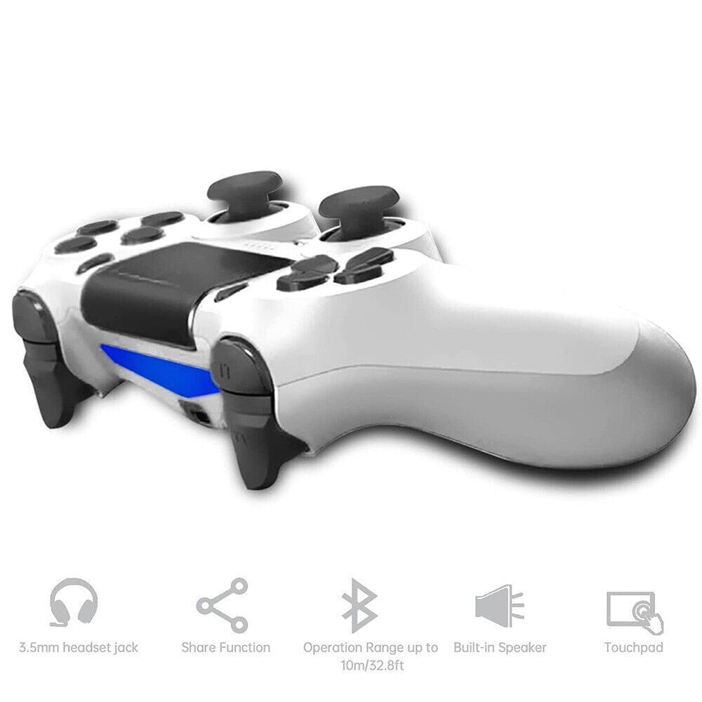 PS3/4 Dual Vibration Wireless Bluetooth Game Controller - Available in 10 Colors