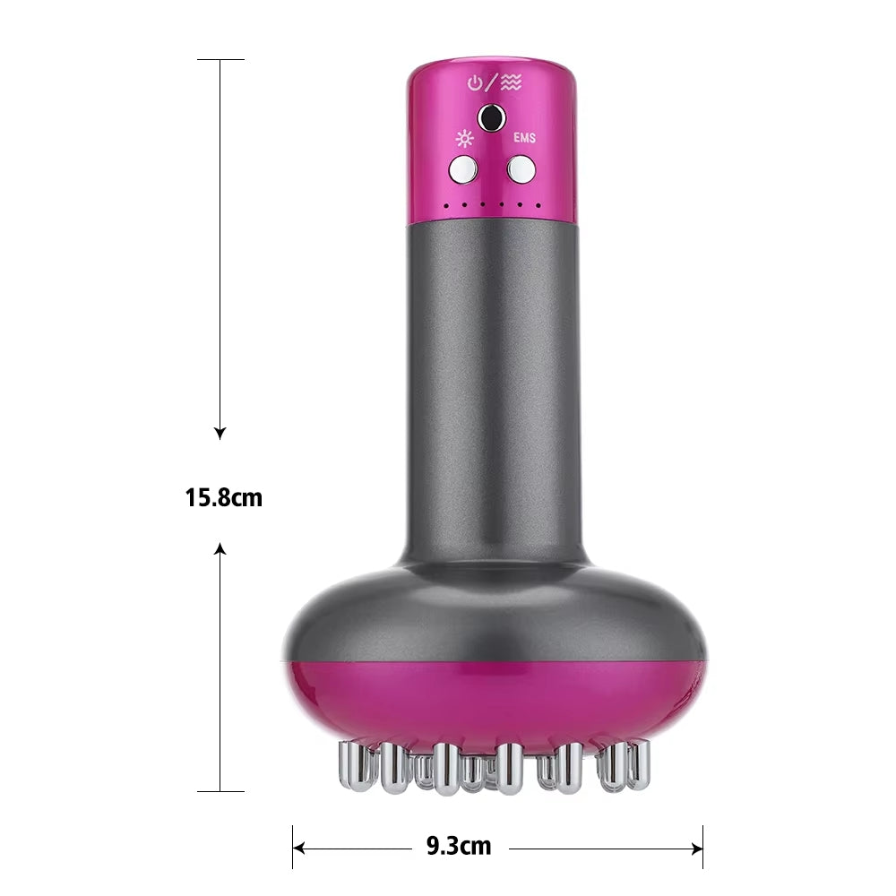 Rechargeable Guasha Massager with Heating and Body Shaping Function